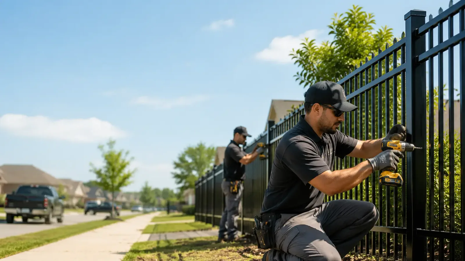 Metal Fence Installation in Pleasureville, KY